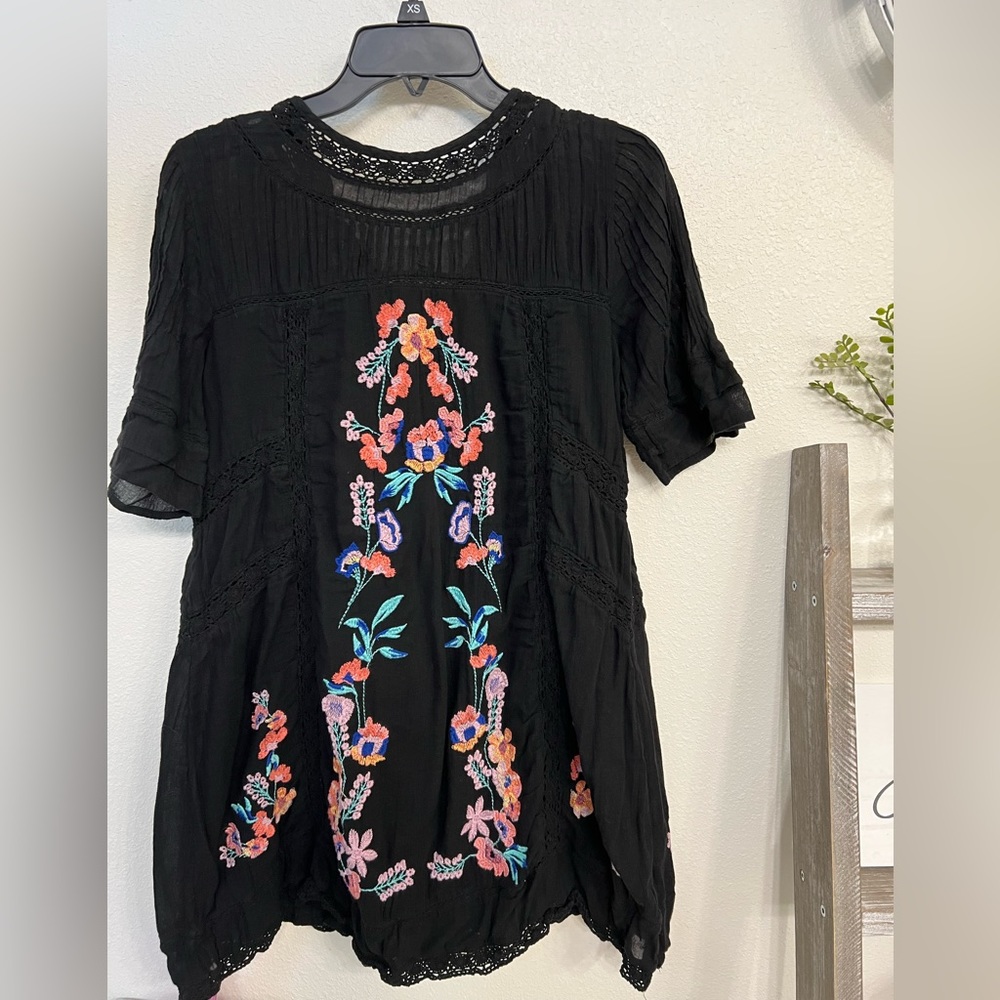 Free People Embroidered Dress